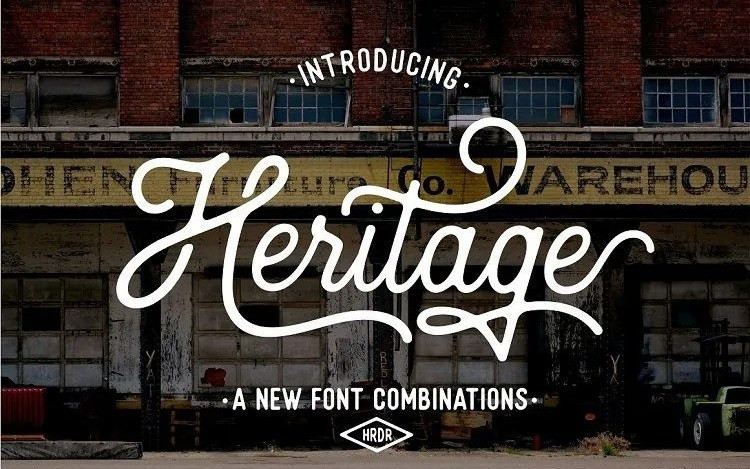 Heritage Font Duo