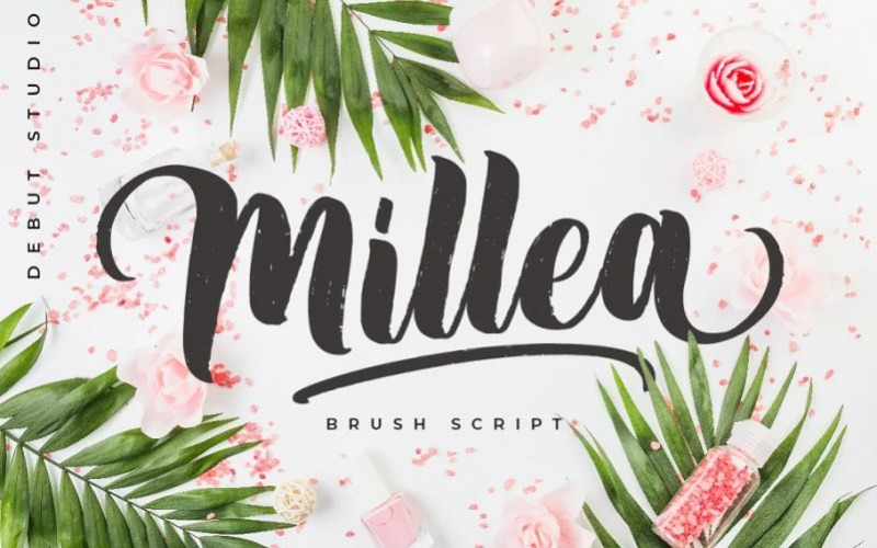 Millea Brush Font