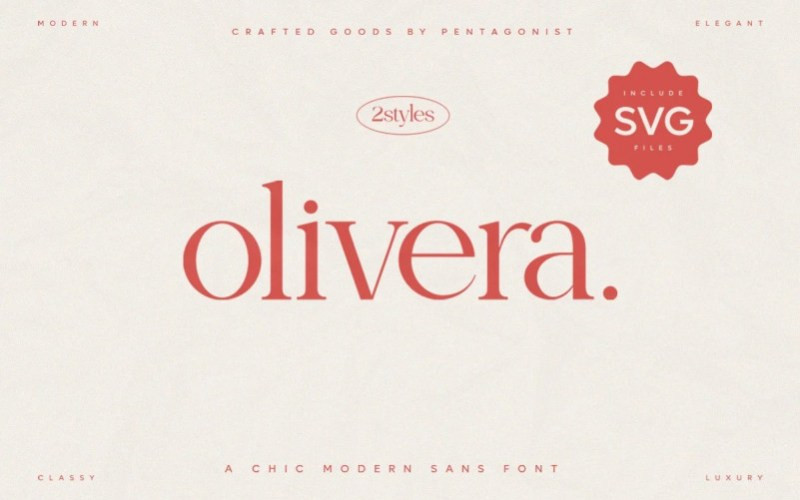 Oliver Serif Font