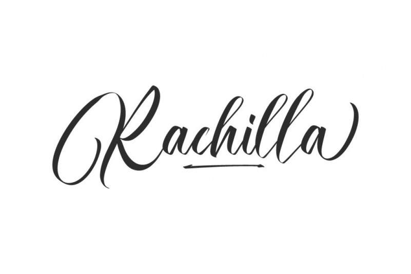 Rachilla Calligraphy Font