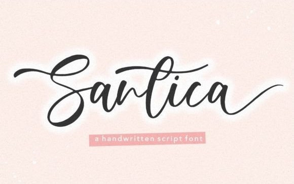 Santica Script Font