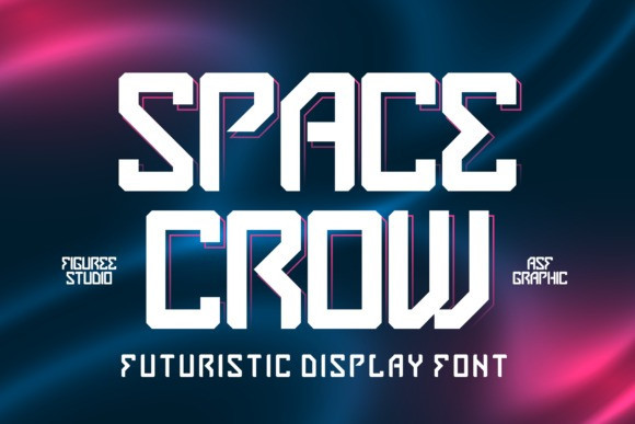 Space Crow Display Font