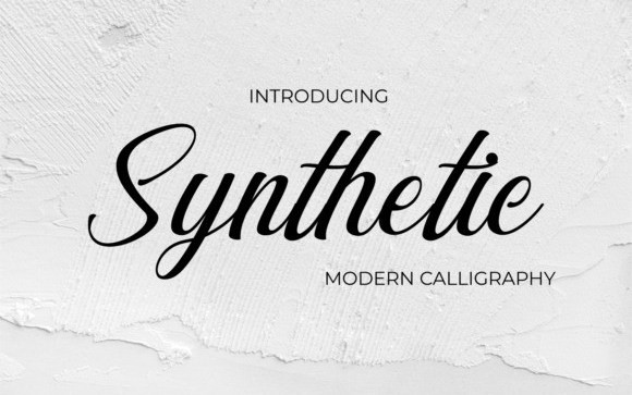 Synthetic Script Font